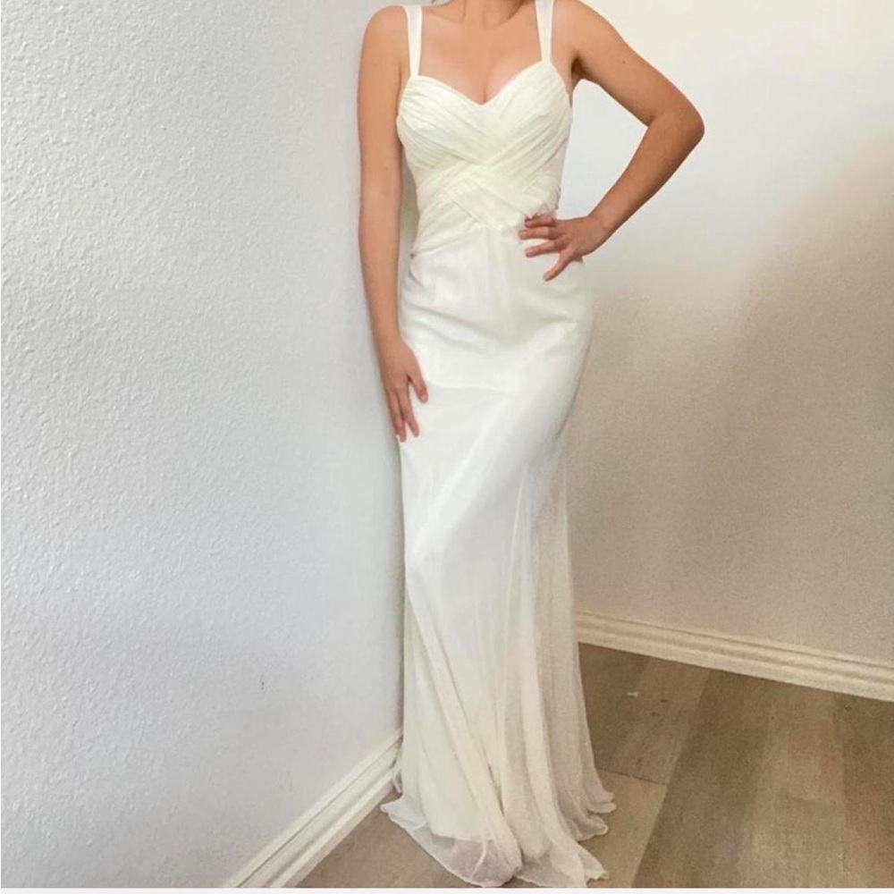 Niki Livas Vintage White Gown